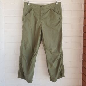 L.L. Bean Olive Green Ankle Pants